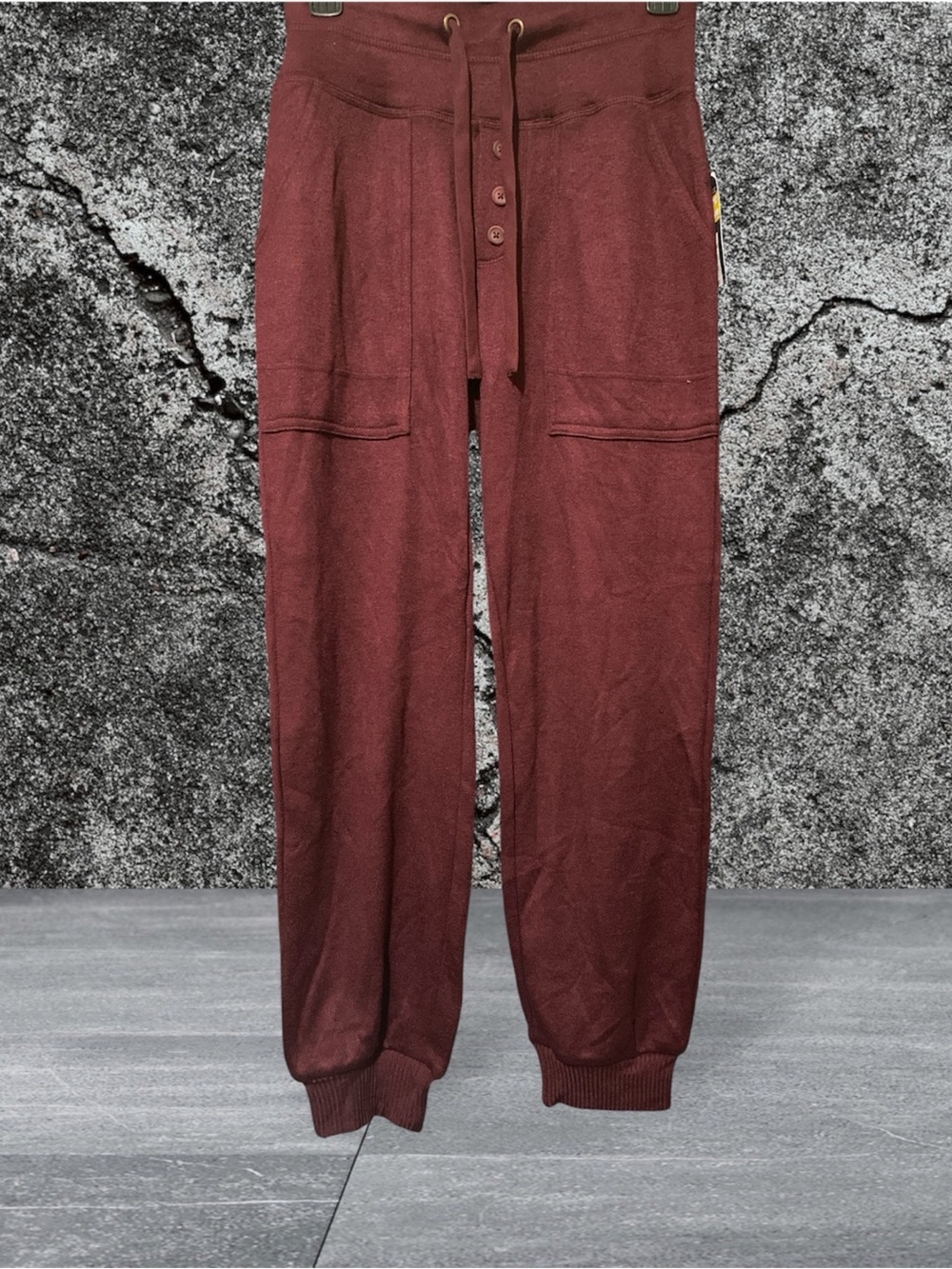 Universal Thread Women's Burgundy Drawstring Joggers